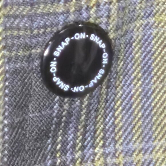 Snap On Dixxon Workforce Flannel Jacket Green Size XL - Picture 4 of 10